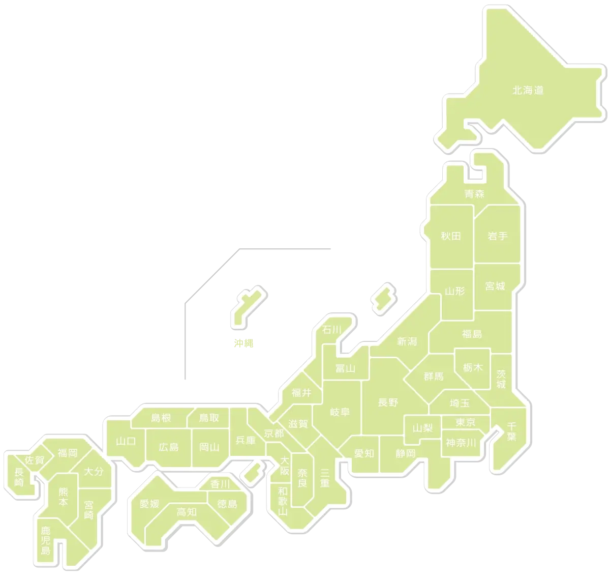 日本地図