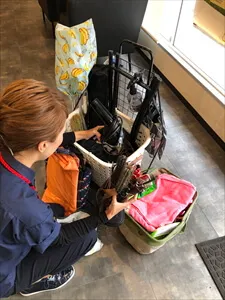施術道具類の準備