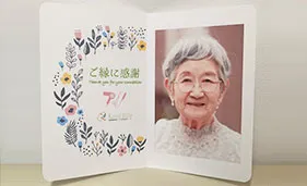 ご希望の方にはフォトサービス